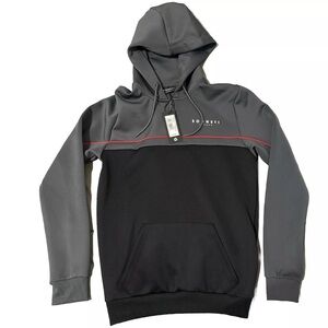 SONNETI  LONDON Hoodie‎ Men’s Small black grey 1/4 zip pullover